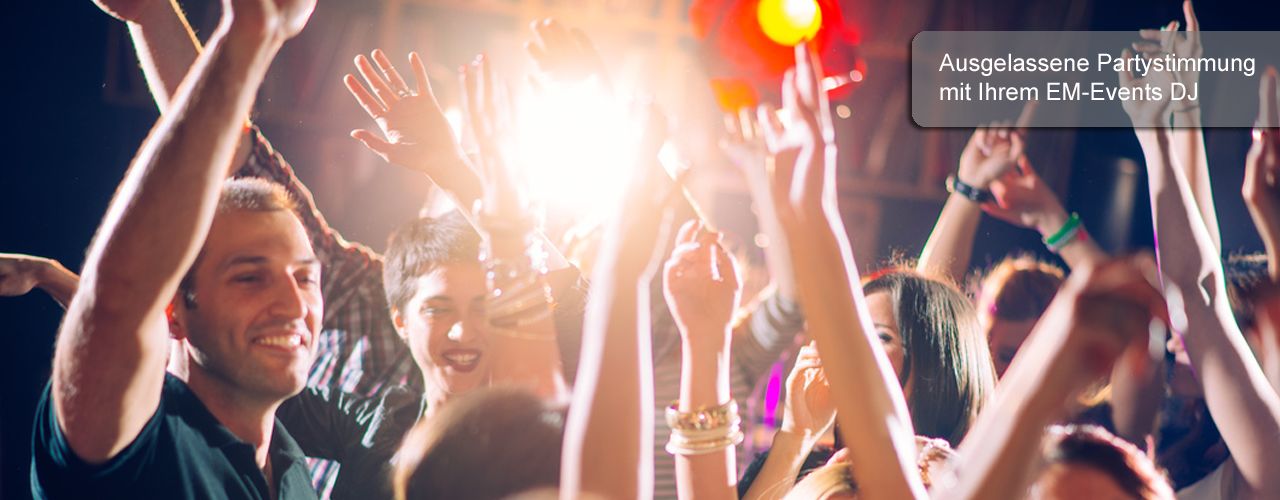 EM-Events - Professioneller Hochzeits DJ -  Party DJ für Hochzeiten, Weihnachtsfeiern und Firmenevents.